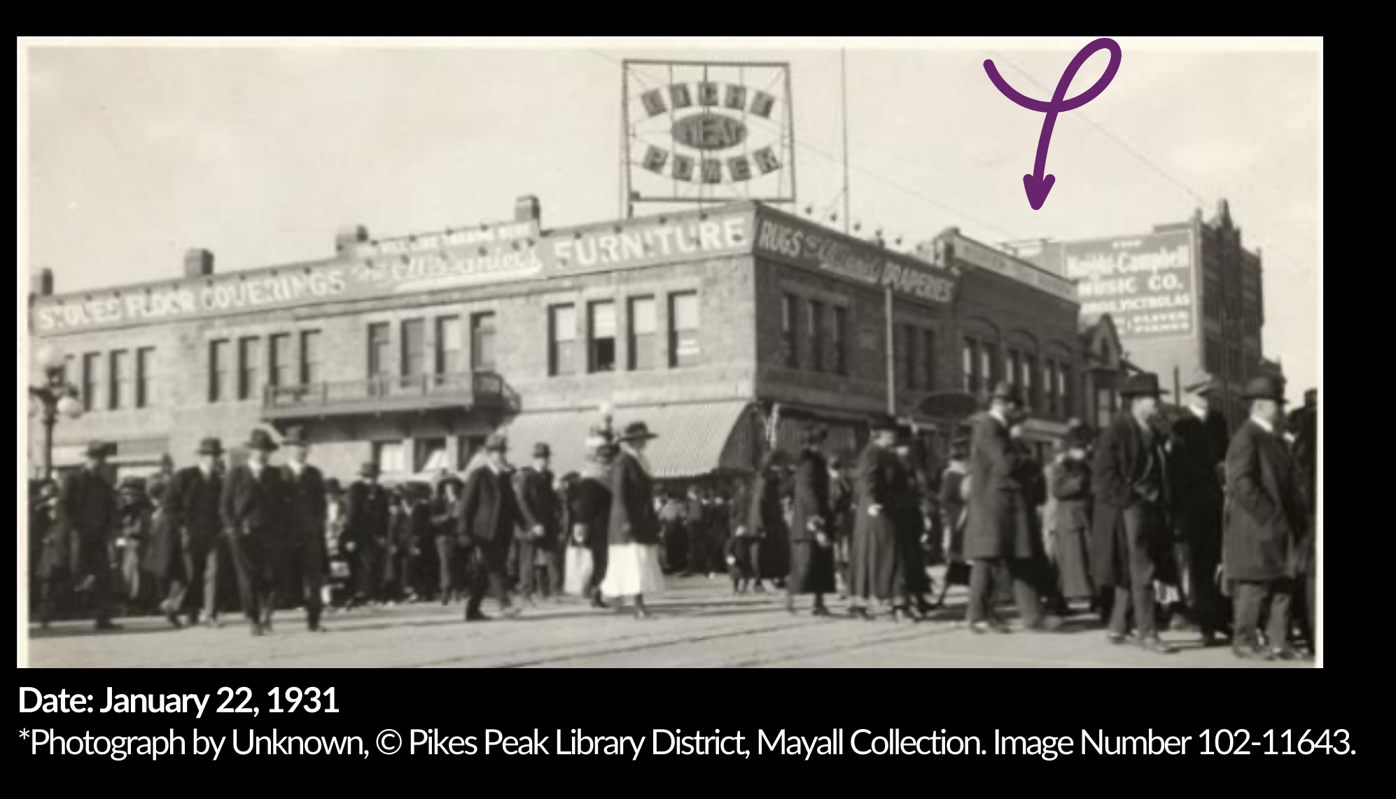 Daniels historic photo 1931-1