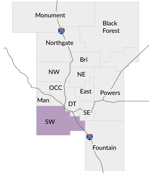 Southwest-map