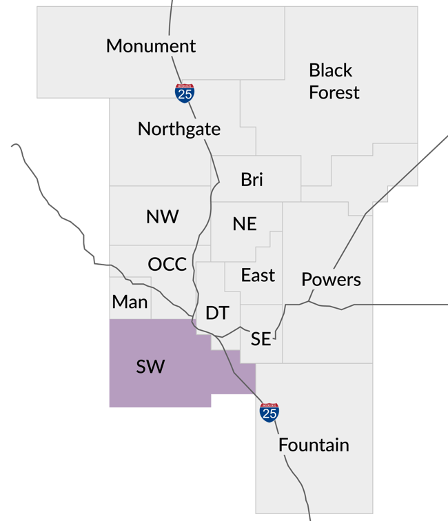 Southwest-map